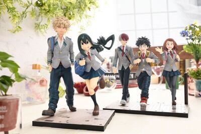 My Hero Academia statuette PVC 1/8 Konekore Tsuyu Asui Uniform Ver. 18 cm