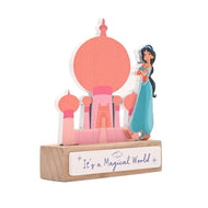 DISNEY PRINCESSES - Jasmine - Mini Plaque Chateau