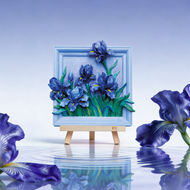 MAGNET DIY - Iras Lilas - Aimant à peindre en 3D DIY