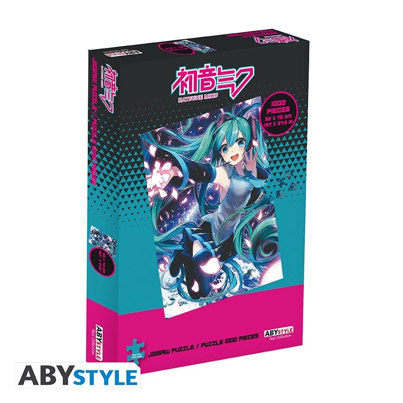 HATSUNE MIKU - Puzzle 1000 pièces - Pétales