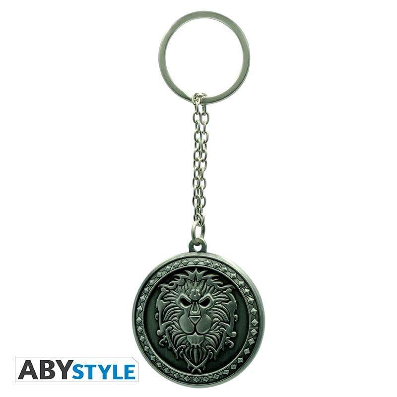 WOW - Porte-Clés Metal 3D - Alliance