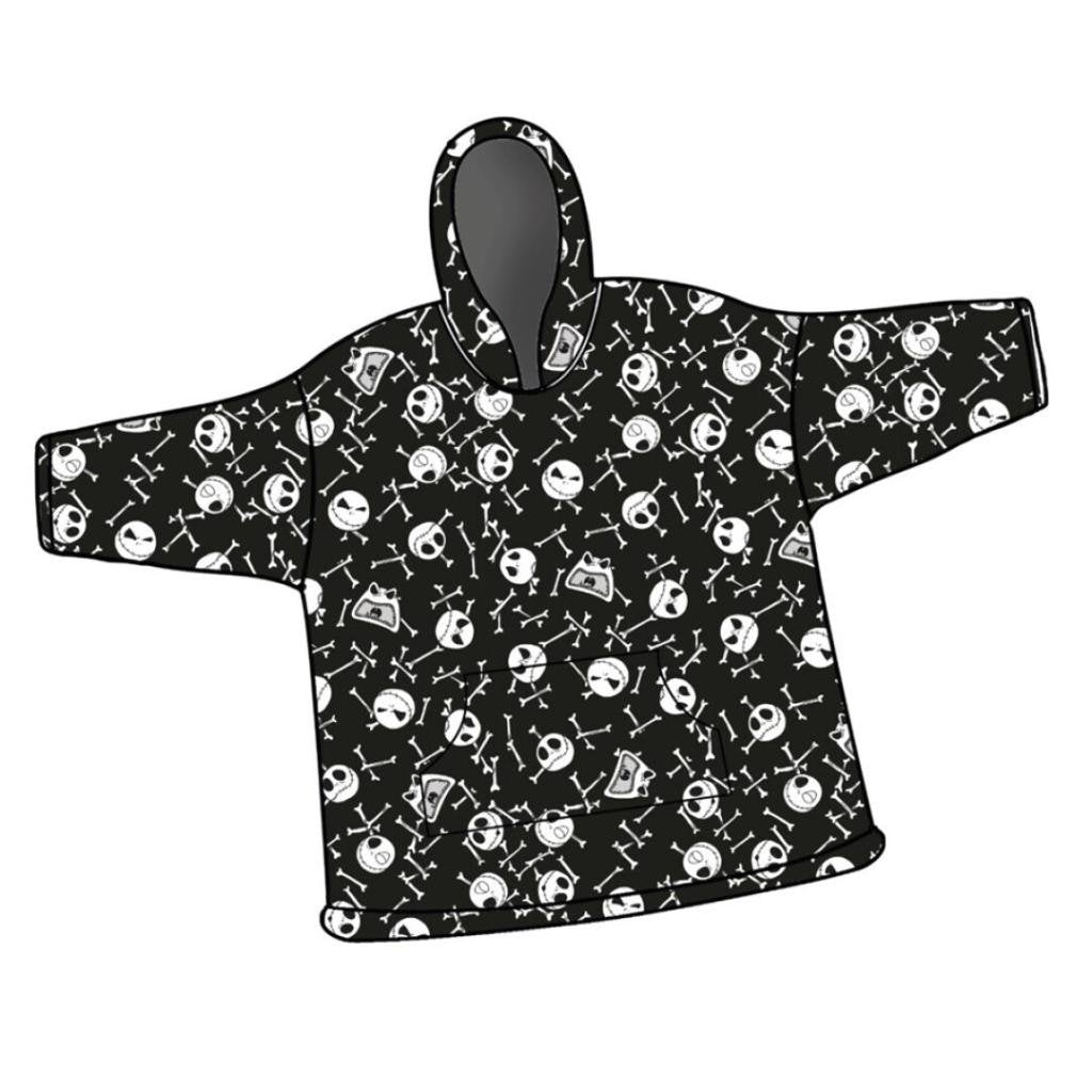 L'ETRANGE NOEL DE MONSIEUR JACK - Jack - Sweat Poncho - Taille Adulte