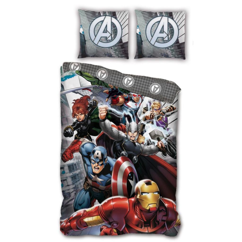 AVENGERS - Parure de lit 140X200 - '100% microfibre'