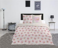 LILO & STITCH - Parure de lit 240x220cm + 2x65x65cm - Stitch & Angel