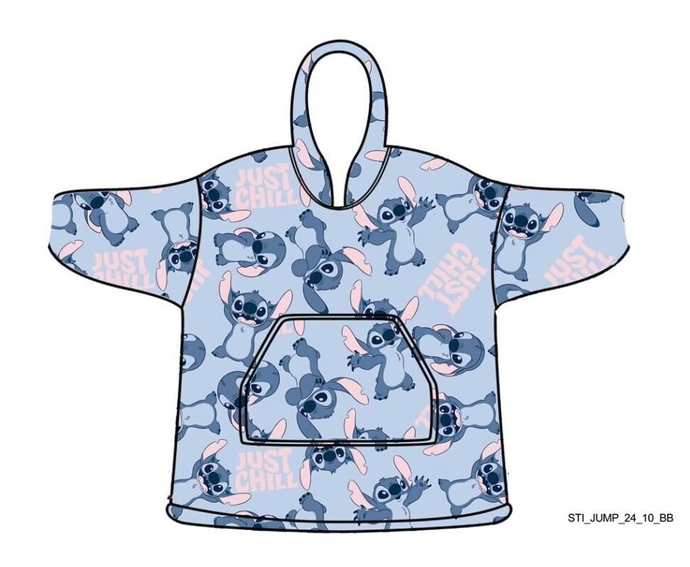 LILO & STITCH - Just Chilling - Sweat Poncho - Taille Adulte