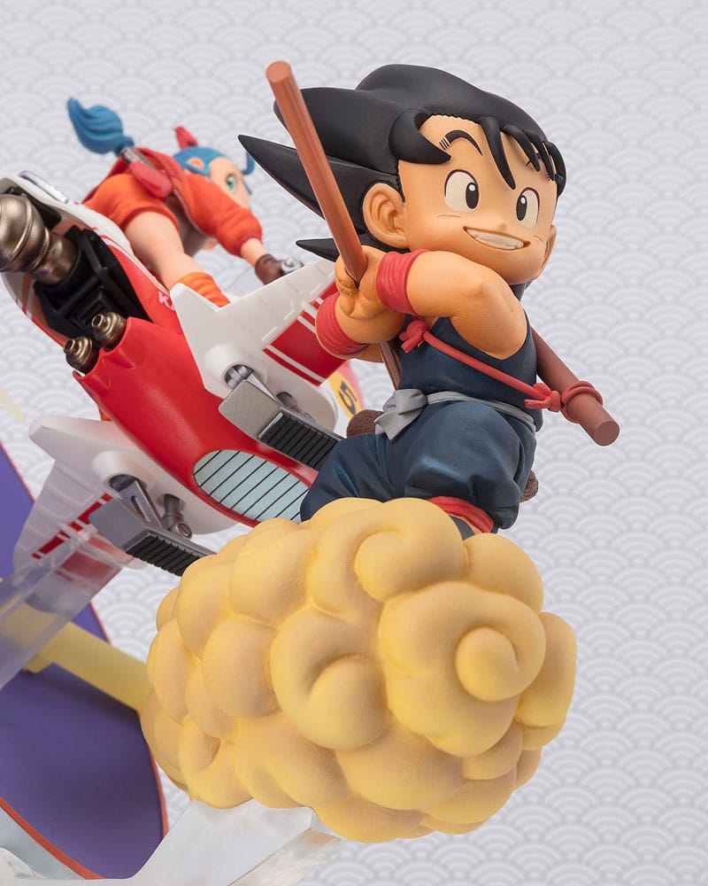 DRAGON BALL - Son Goku & Bulma - Statuette FiguartsZERO 18cm