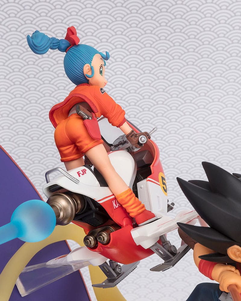 DRAGON BALL - Son Goku & Bulma - Statuette FiguartsZERO 18cm