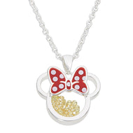 MINNIE - Collier Anniversaire en Laiton Plaqué Argent - Novembre