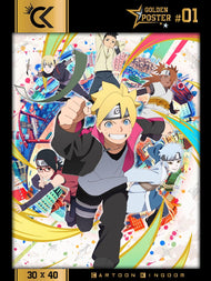 BORUTO - Golden Poster 30x40cm
