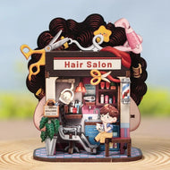 TALEBOX CORNER - Mini House Kit - Salon de coiffure - 53pc