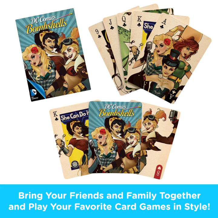 DC COMICS - Bombshells - Jeu de cartes
