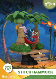 LILO & STITCH - Stitch "Hamac" - Diorama D-Stage 14cm