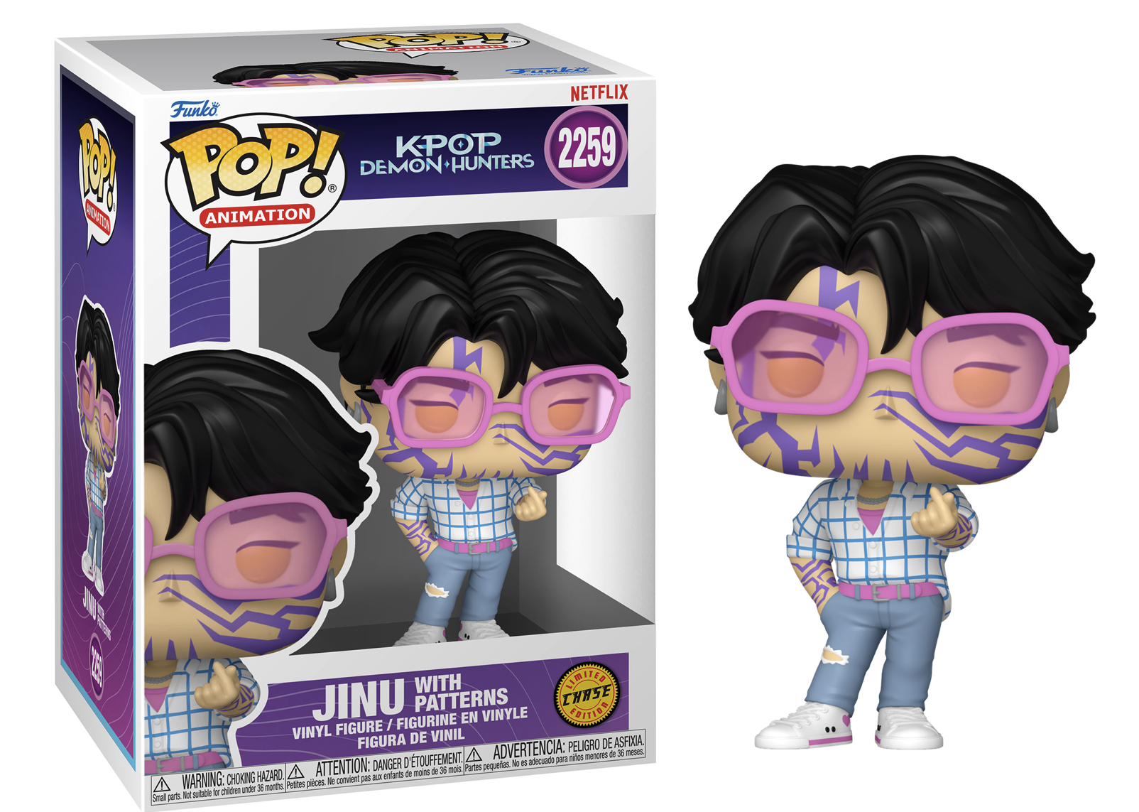 KPOP DEMON HUNTERS - POP Animation N° 2259 - Jinu avec chase