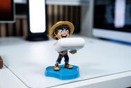 ONE PIECE NETFLIX - Luffy - Support Manette & Portable 'Holdem' - 11cm