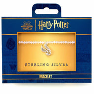 HARRY POTTER - Vif d'Or - Charme en Argent & Bracelet Perles