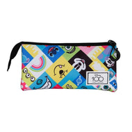 DISNEY 100 Ans - Collage - Trousse Triple '23x11x7cm'