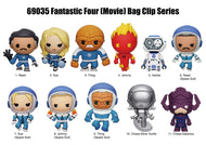 LES 4 FANTASTIQUES - Movie - 3D Foam Bag Clip (Display 24 Pcs)