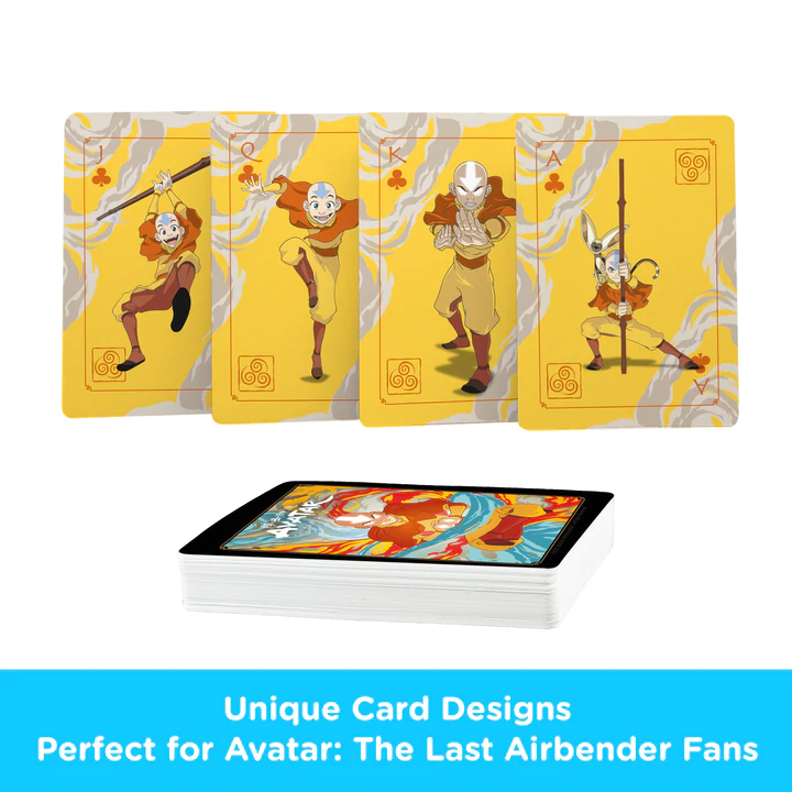 AVATAR LE DERNIER MAITRE DE L'AIR - Jeu de cartes