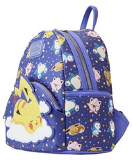 POKEMON - Pikachu et Amis dormant - Mini Sac à Dos LoungeFly