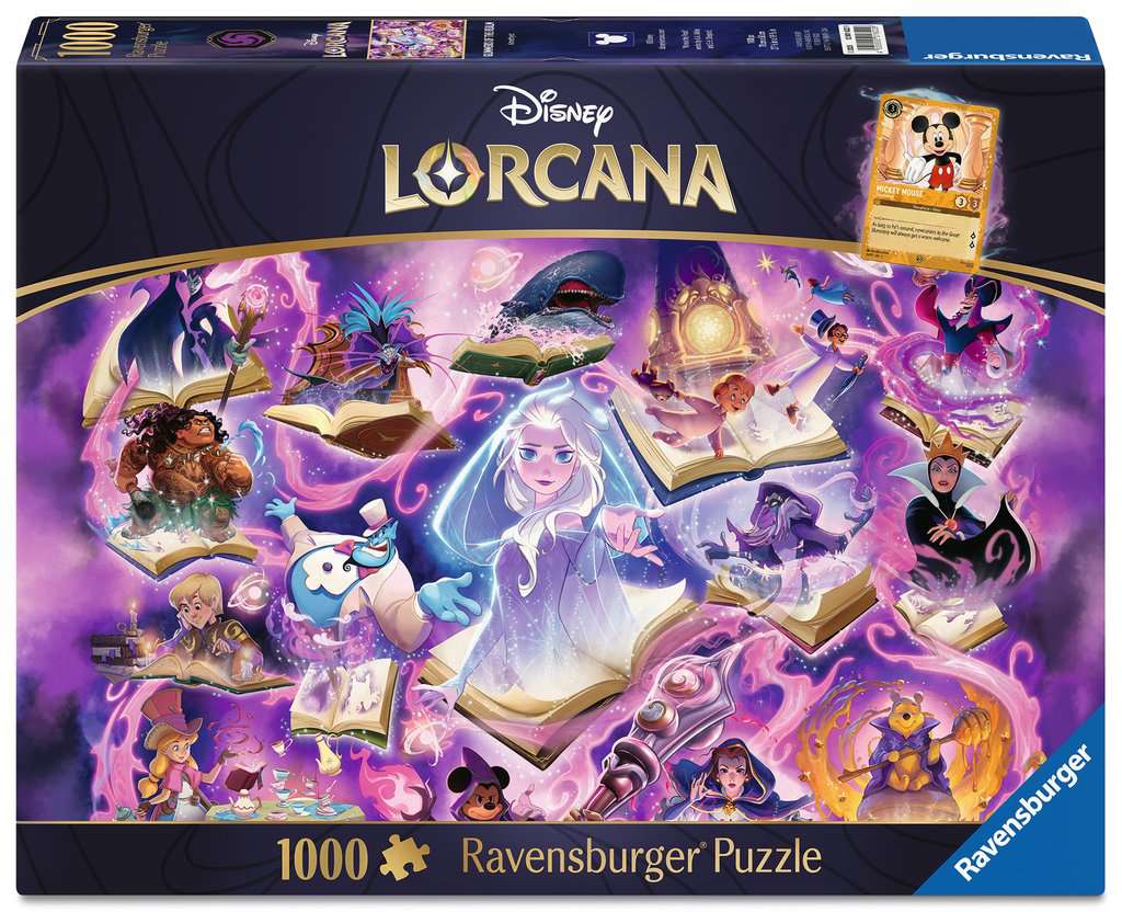 LORCANA - Améthyste - Puzzle 1000P + 1 carte promo (EN)