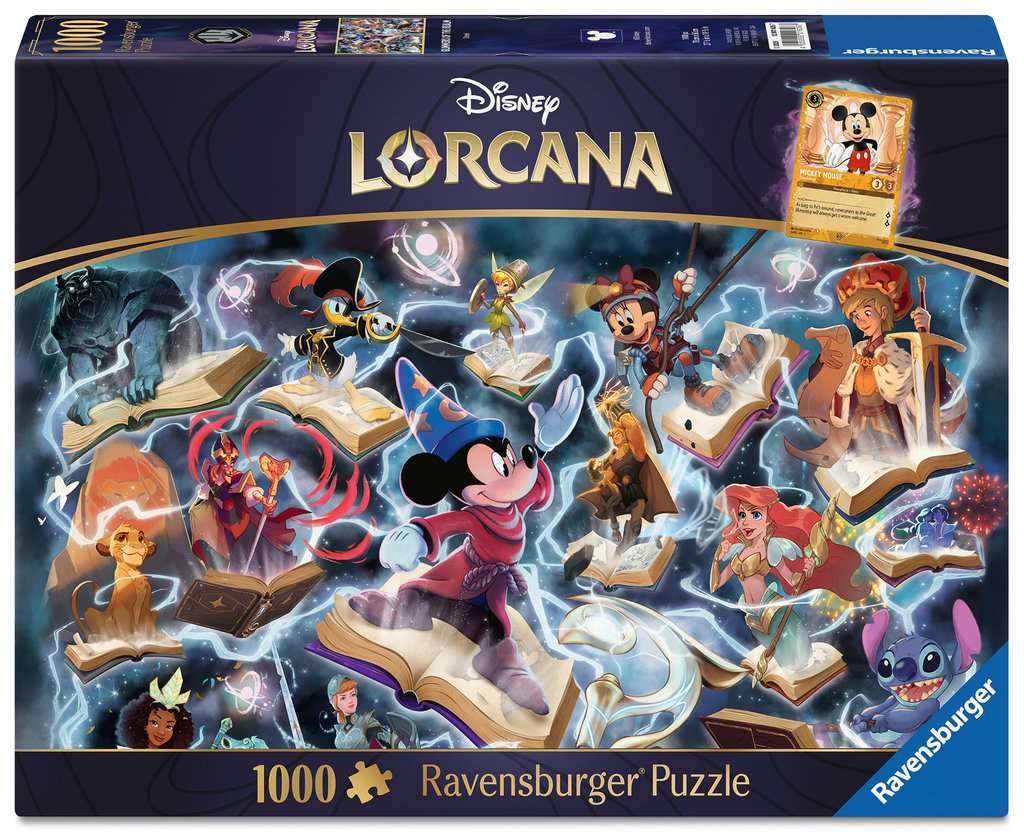 LORCANA - Acier - Puzzle 1000P + 1 carte promo (EN)
