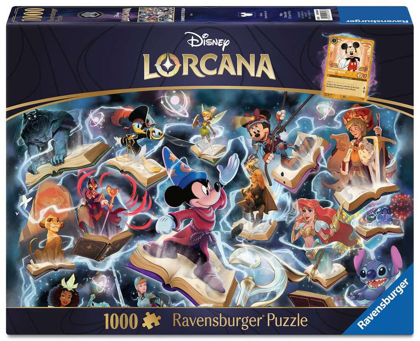 LORCANA - Acier - Puzzle 1000P + 1 carte promo (EN)