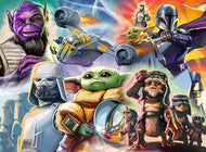 THE MANDALORIAN AND GROGU - Puzzle 500P