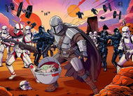 THE MANDALORIAN - La Confrontation - Puzzle 200P XXL
