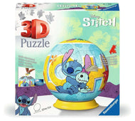 LILO & STITCH - Stitch & Scrump - Puzzle 3D - Rond 72p