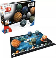STAR WARS - Planète de la Galaxie - Puzzle 3D 1x108, 4x72, 2x54, 1x27p
