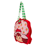 CHARLOTTE AUX FRAISES - Oversize Canvas Tote Bag LoungeFly