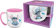 STITCH - Watercolor Rose - Mug Elite Intérieur Coloré - 384ml