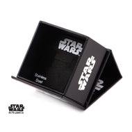STAR WARS - Women's Stainless Steel 3D Death Star Ring - Size 6