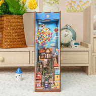 BOOK NOOK KIT - DIY- Voyage avec le vent - 143pcs + LED Light