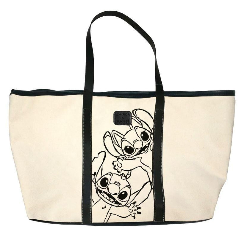 STITCH & ANGEL - Sac à Bandoulière en Toile - 35x31x20cm