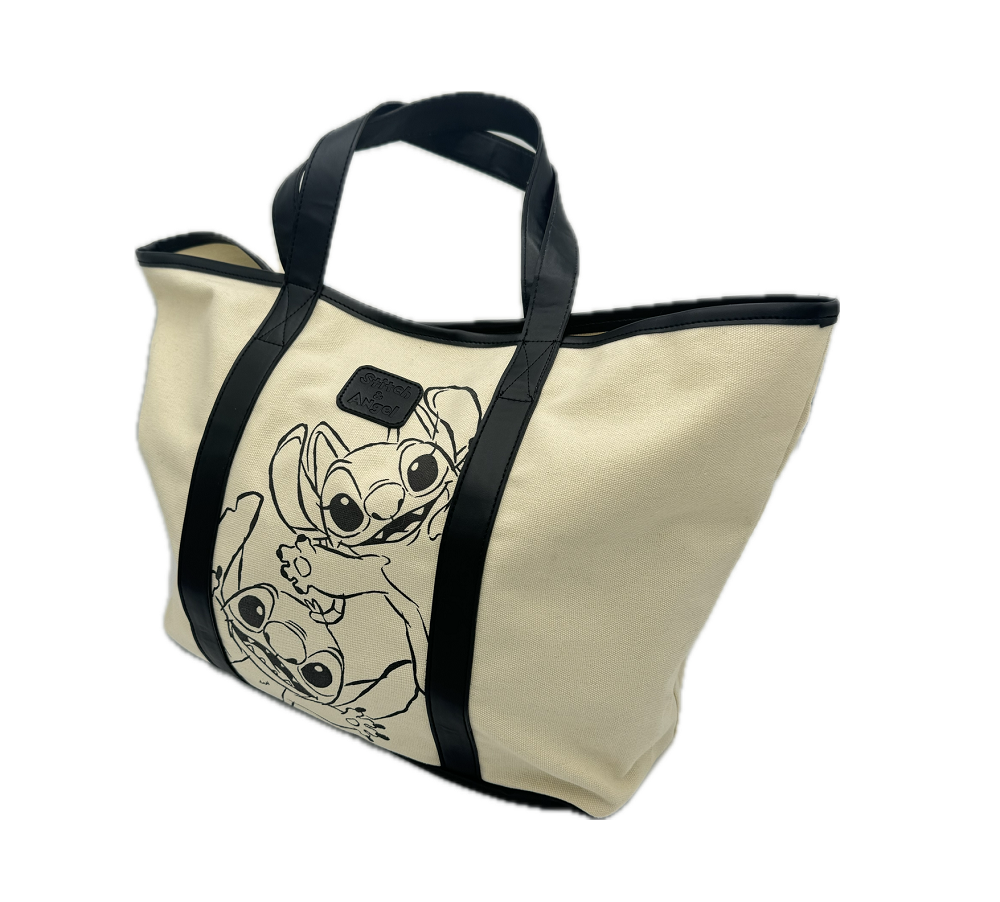 STITCH & ANGEL - Sac à Bandoulière en Toile - 35x31x20cm