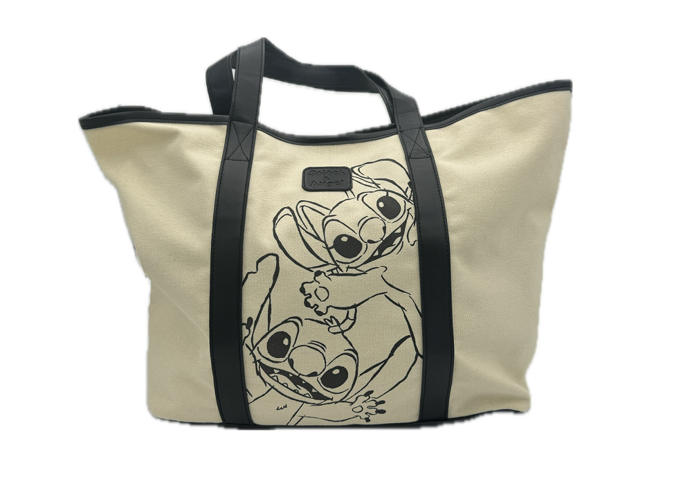STITCH & ANGEL - Sac à Bandoulière en Toile - 35x31x20cm