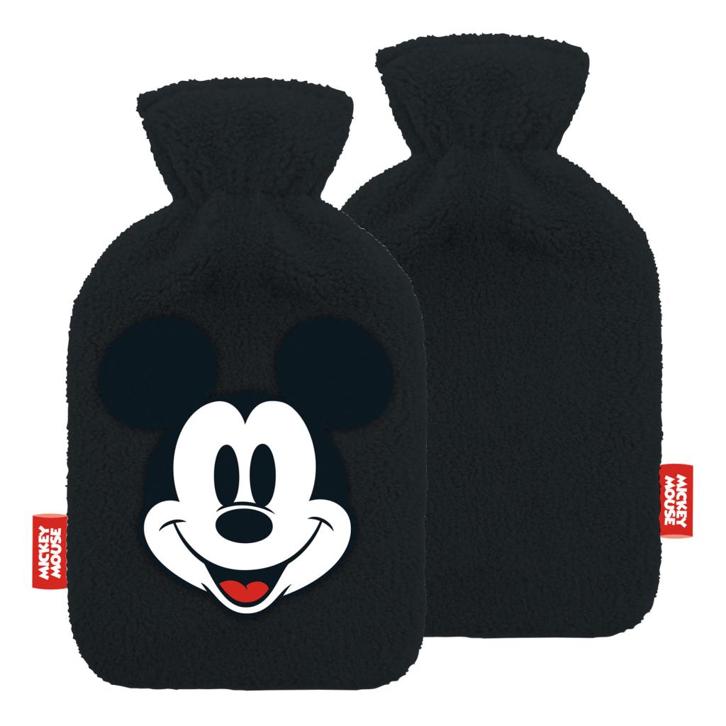 MICKEY - Bouillotte Peluche & Brodée