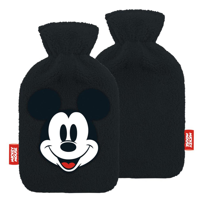 MICKEY - Bouillotte Peluche & Brodée