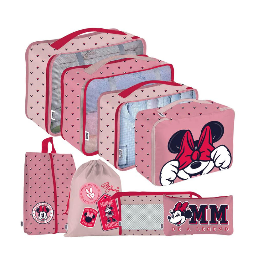 MINNIE - Organisateurs de Bagage - 8pc.