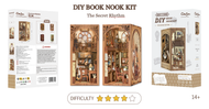 BOOK NOOK KIT - DIY - Le Rythme Secret - 355pc + Eclairage LED