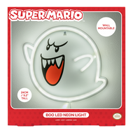 SUPER MARIO - Boo - Lampe Murale Néon LED 25cm