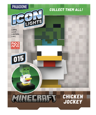MINECRAFT - Poule Chevauchée - Lampe Icon 11cm