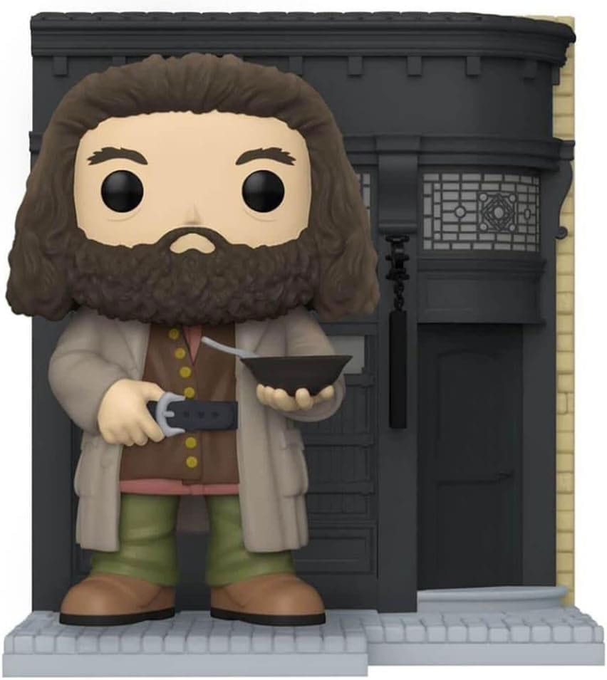 HARRY POTTER - POP Deluxe N° 141 - Hagrid avec Le Chaudron Baveur S.E.