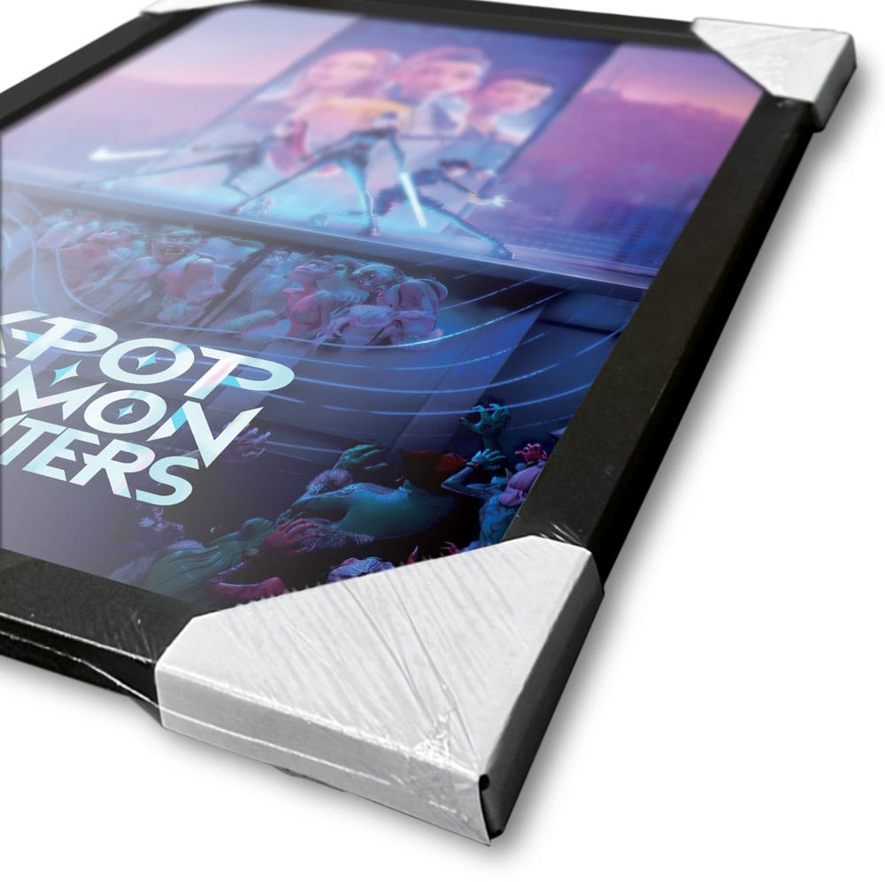 K-POP DEMON HUNTERS - Key Art - Impression Encadrée 45x35cm