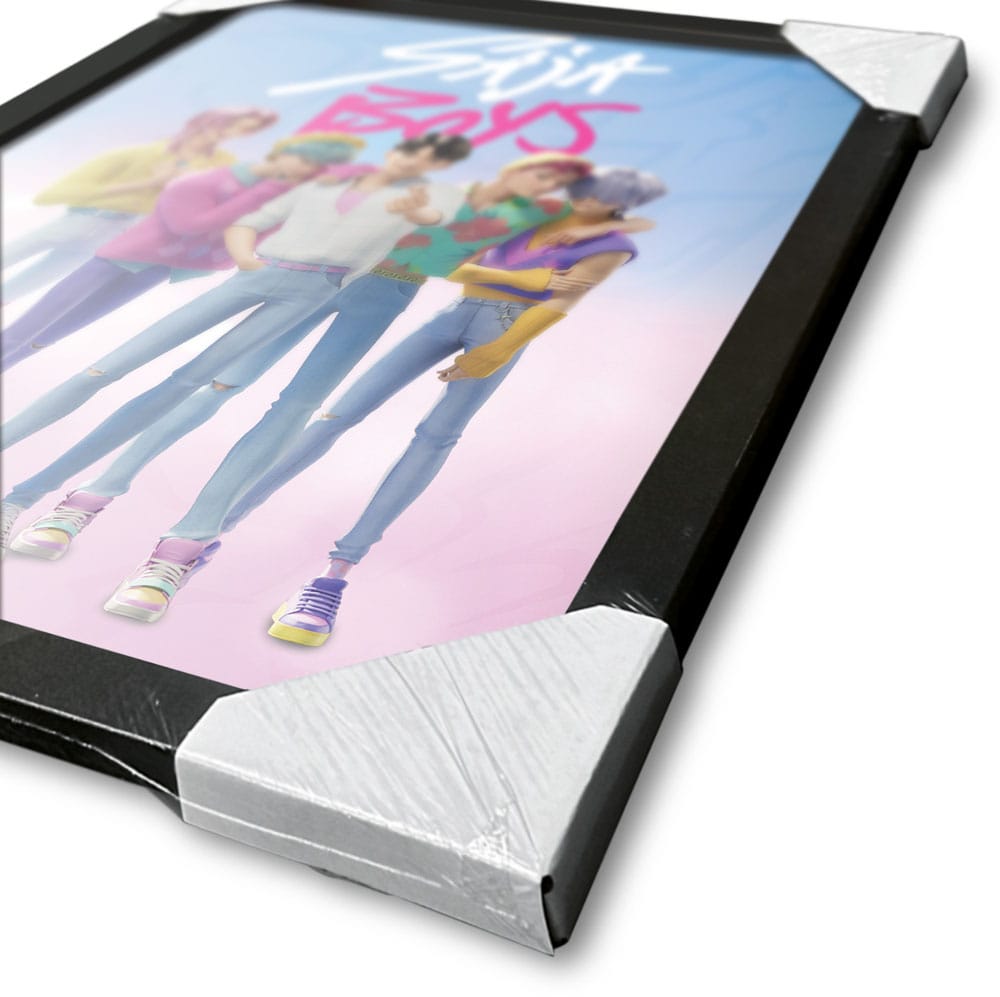 K-POP DEMON HUNTERS - Saja Boys - Impression Encadrée 45x35cm