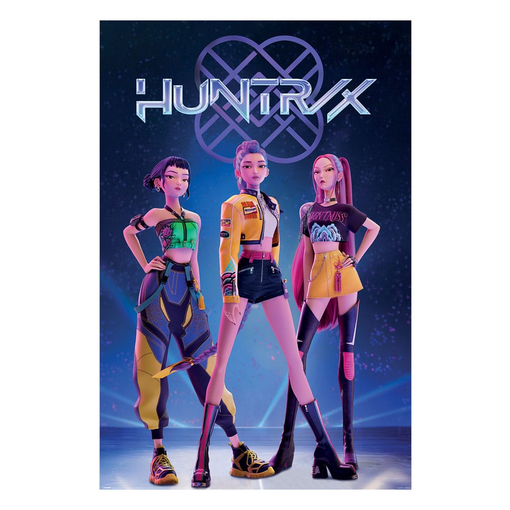 K-POP DEMON HUNTERS - Huntrix - Poster 61x91cm