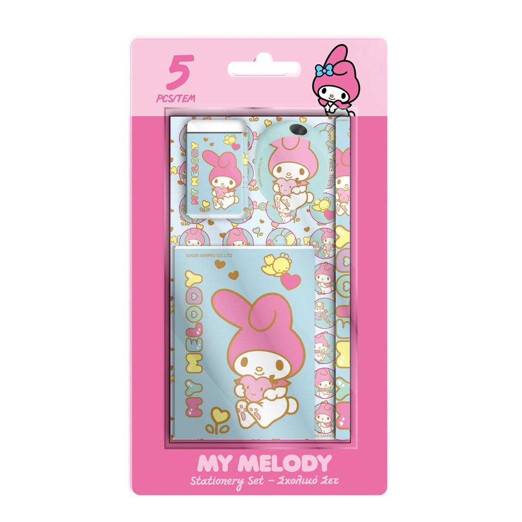 MY MELODY - Set de Papeterie - 5pc.