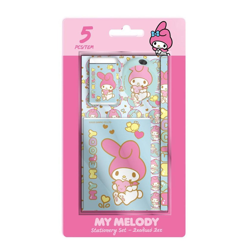 MY MELODY - Set de Papeterie - 5pc.