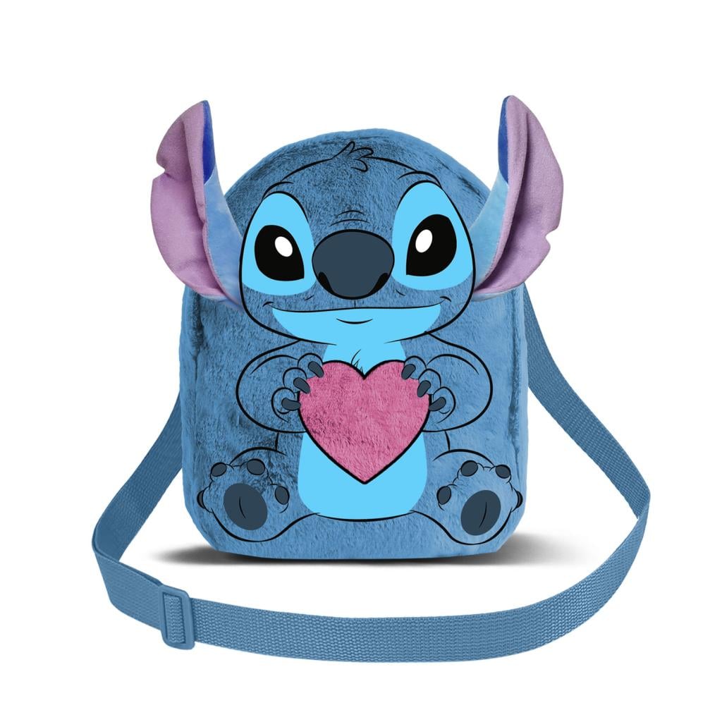 STITCH - Love - Mini Sac à Bandoulière Fourrure '20x15x8cm'